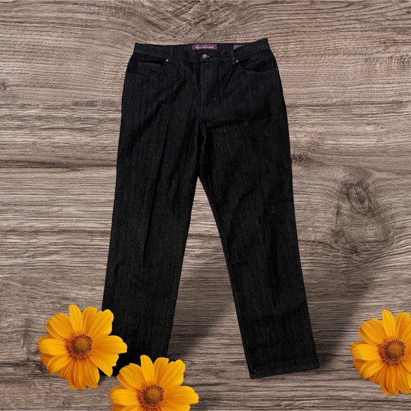 Gloria Vanderbilt Amanda High Rise Straight Leg Jeans - Picture 9 of 14